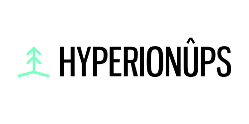 logotipo hyperionûps negro